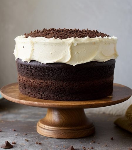 Chocolate Sweetheart Cakes for Two recipe image
