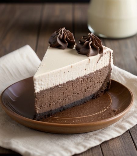 Chocolate Swirl Cheesecake 2 recipe image