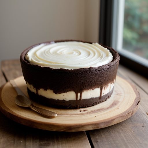 Chocolate Swirl Cheesecake recipe image