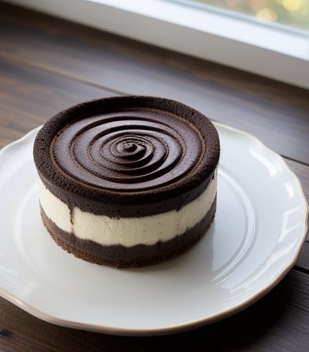 Chocolate Swirl Cheesecake recipe image