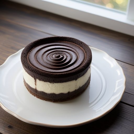Chocolate Swirl Cheesecake recipe image