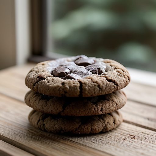 Chocolate Thumbprint Cookies recipe image