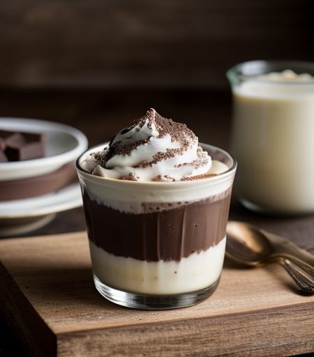 Chocolate Trinity Parfaits recipe image