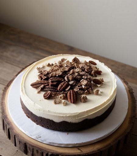 Chocolate Turtle Cheesecake recipe image