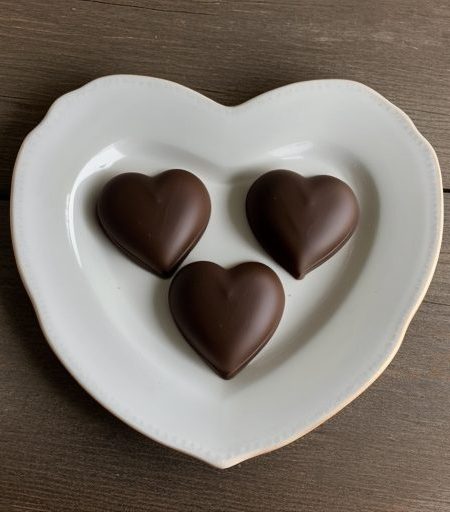 Chocolate & Vanilla Hearts recipe image
