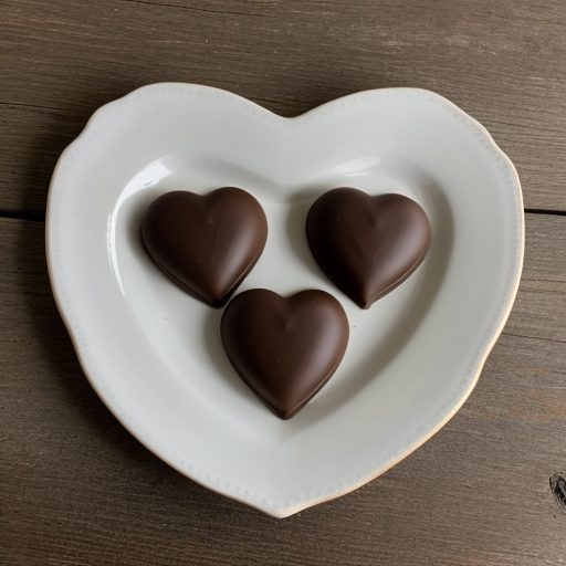 Chocolate & Vanilla Hearts recipe image