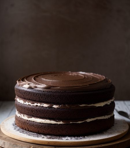 Chocolate Vinegar Cake recipe image