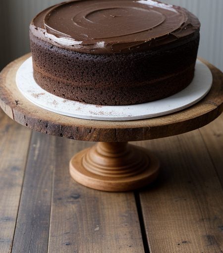 Chocolate Vinegar Cake recipe image