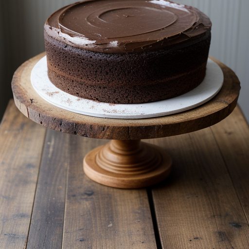 Chocolate Vinegar Cake recipe image