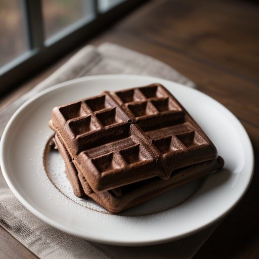 Chocolate Waffles ( Bisquick recipe image