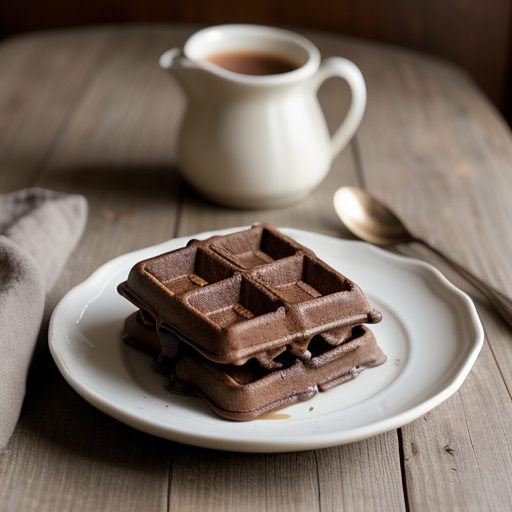 Chocolate Waffles recipe image