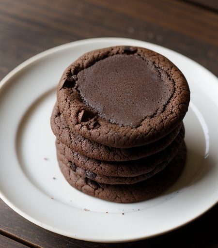 Chocolate Walnut Cookies recipe image