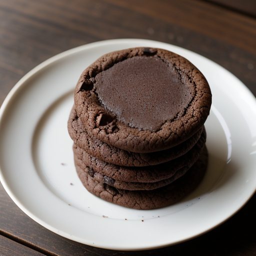 Chocolate Walnut Cookies recipe image