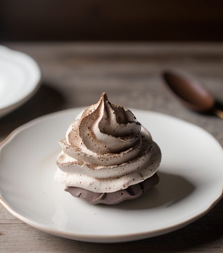 Chocolate-Walnut Meringues recipe image