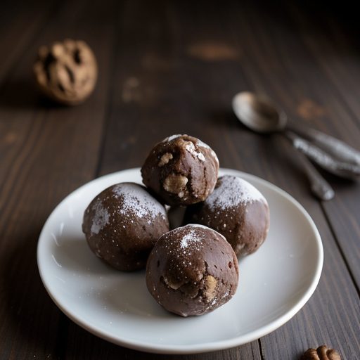 Chocolate Walnut Rum Balls recipe image