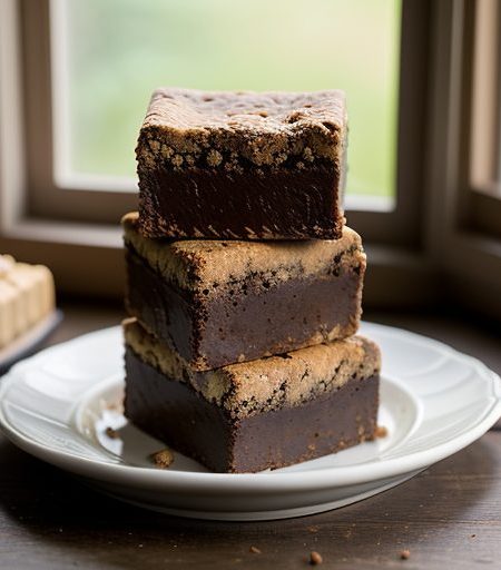 Chocolate Walnut Squares recipe image