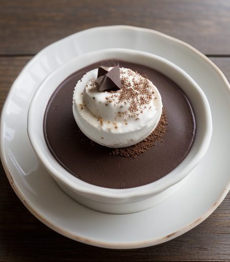 Chocolate Yogurt Cream Pudding recipe image