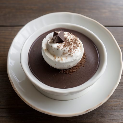 Chocolate Yogurt Cream Pudding recipe image