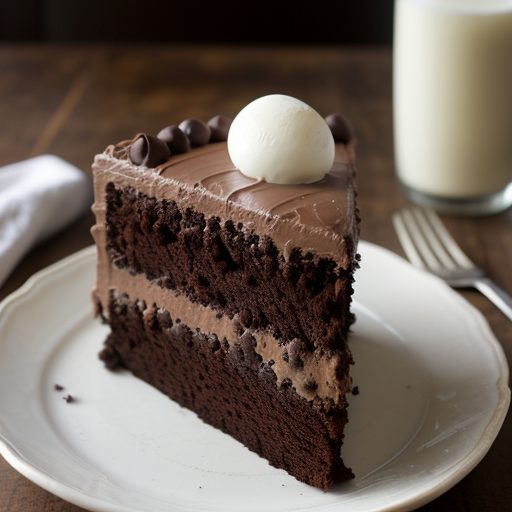 Chocolately Chocolate Chip Cake * recipe image