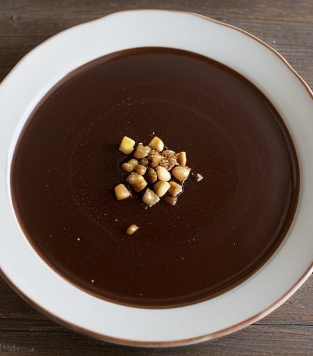Chocolately Peanut Brittle recipe image