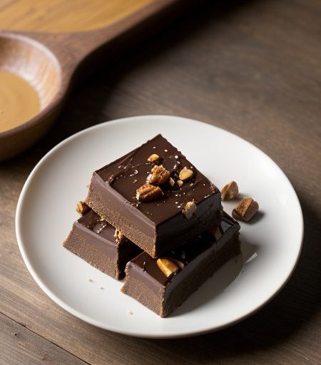 Chocolatey Peanut Brittle recipe image