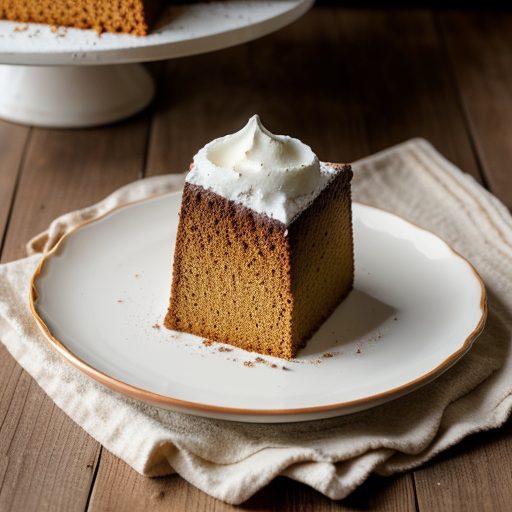 Chocoloate Angel Food Cake recipe image