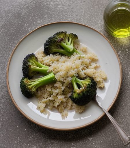 Chopped Broccoli With Garlic and Pecorino recipe image