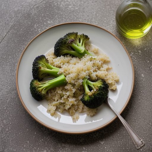 Chopped Broccoli With Garlic and Pecorino recipe image