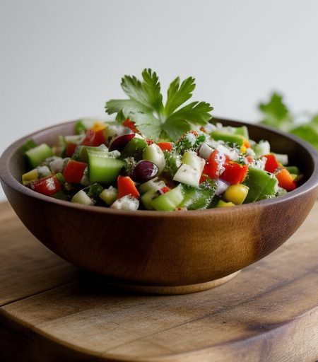 Chopped-Pepper Salad - Country Cooking recipe image