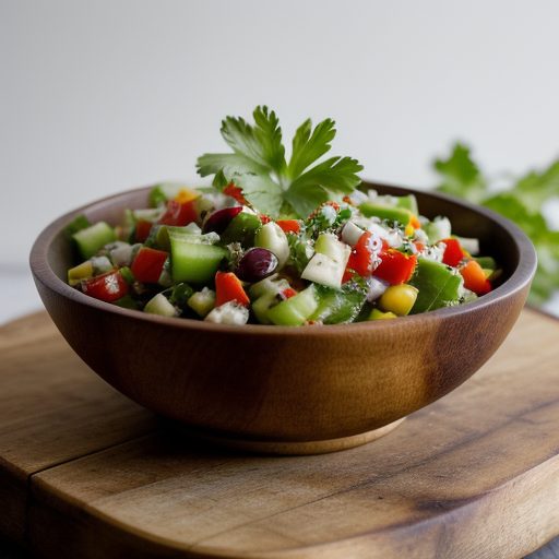 Chopped-Pepper Salad - Country Cooking recipe image