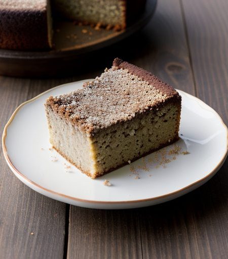 Chopped Walnut and Coffee Cake recipe image