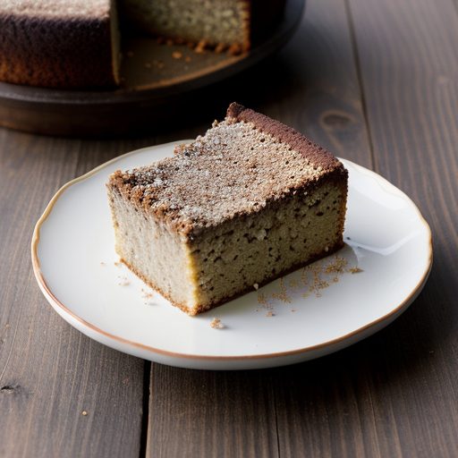Chopped Walnut and Coffee Cake recipe image