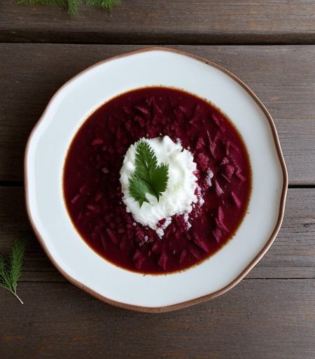 Christmas Borscht recipe image