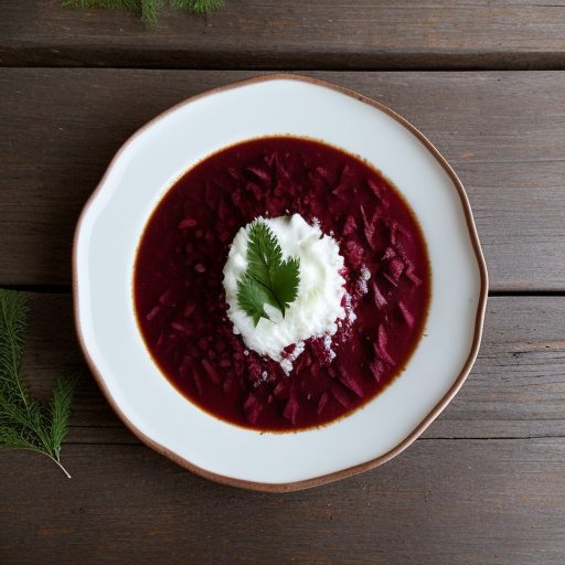 Christmas Borscht recipe image