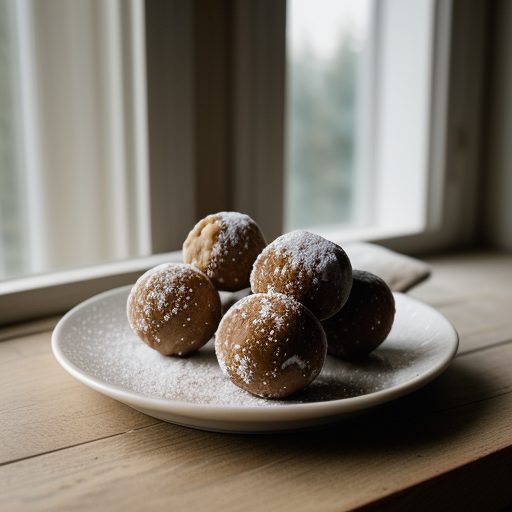 Christmas Hazelnut Balls recipe image