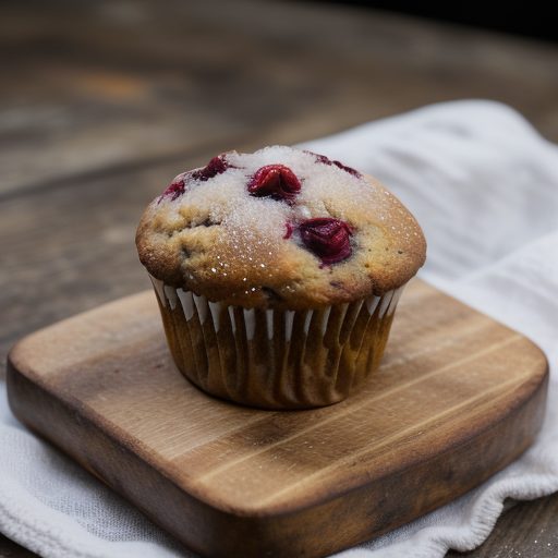 Christmas Morning Cranberry Muffins recipe image
