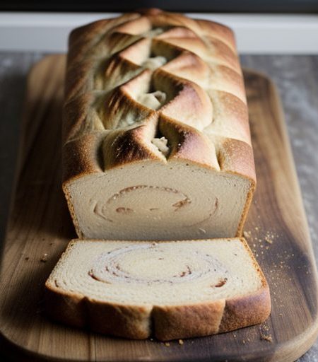 Christmas Spiral Bread recipe image