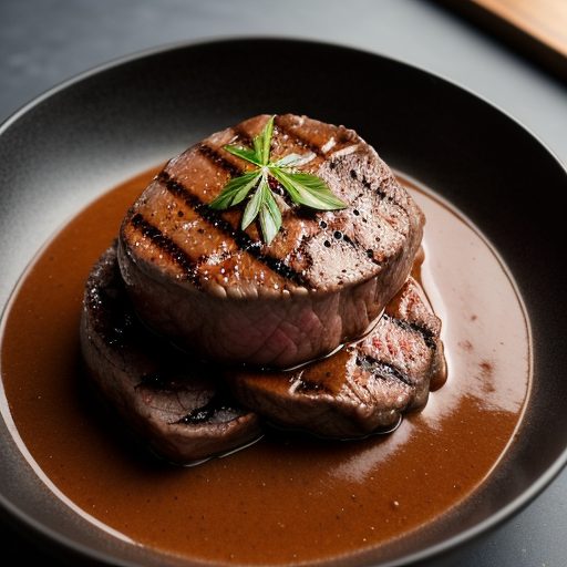 Chuck Steak With Deviled Sauce recipe image