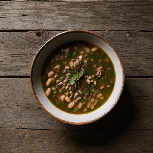 Chuck's Barley-Mushroom Winter Borscht (Vegan recipe image
