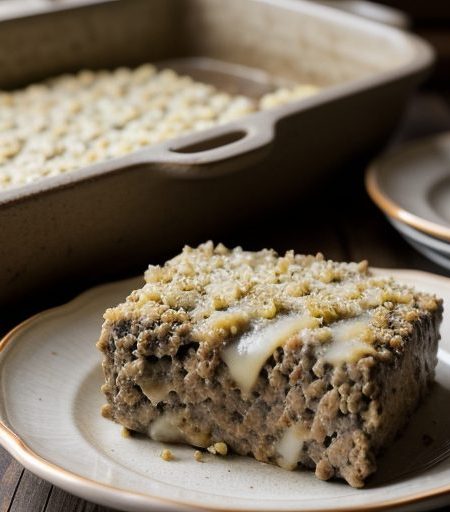 Chunk O Cheese Meatloaf recipe image