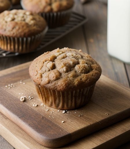 Chunky Apple Spice Muffins recipe image