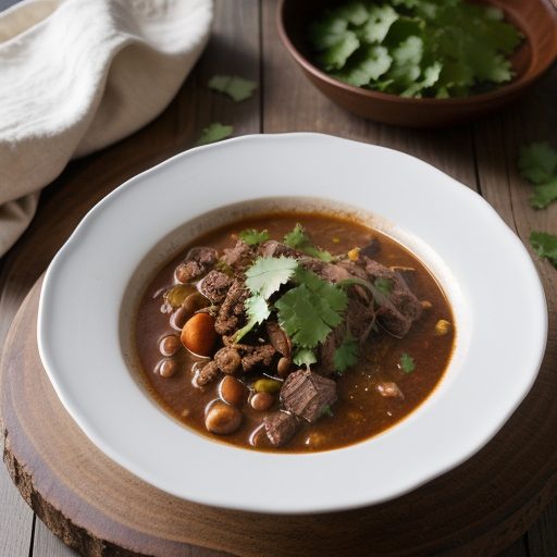 Chunky Beef Posole Chili recipe image