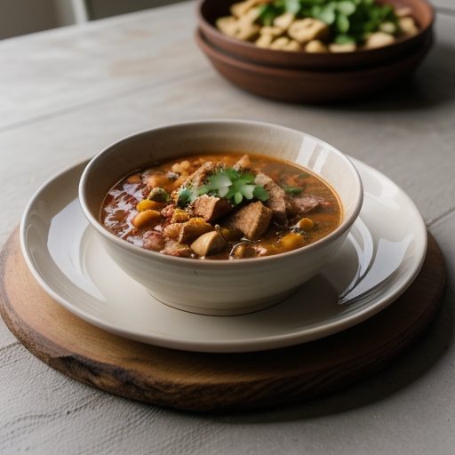 Chunky Chicken Chili recipe image
