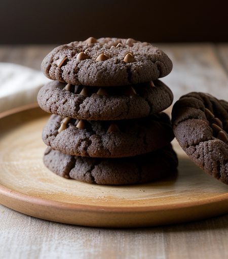 Chunky Chocolate Peanut Butter Thumbprint Cookies (2.5 PTS recipe image