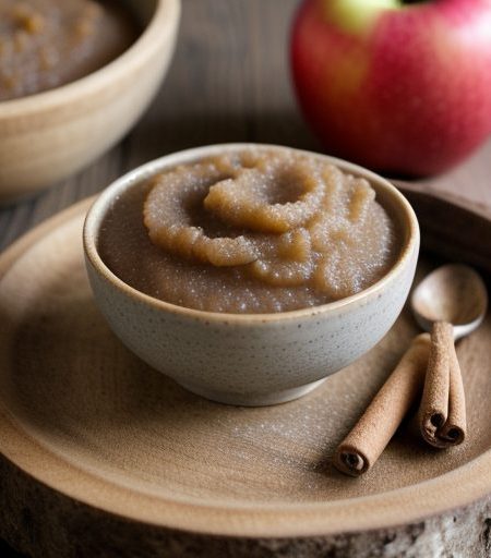 Chunky Cinnamon Applesauce recipe image