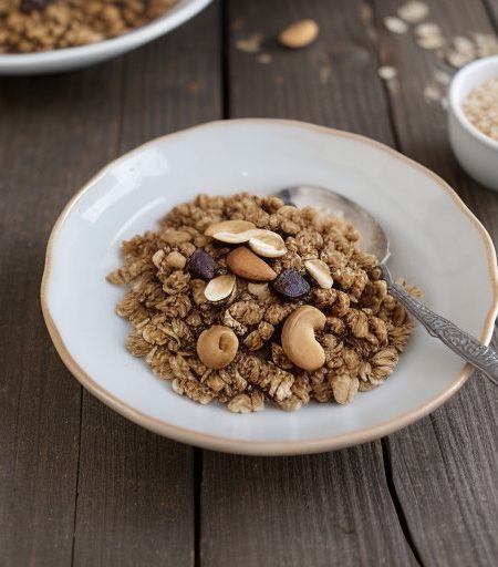 Chunky Date Coconut & Almond Granola recipe image