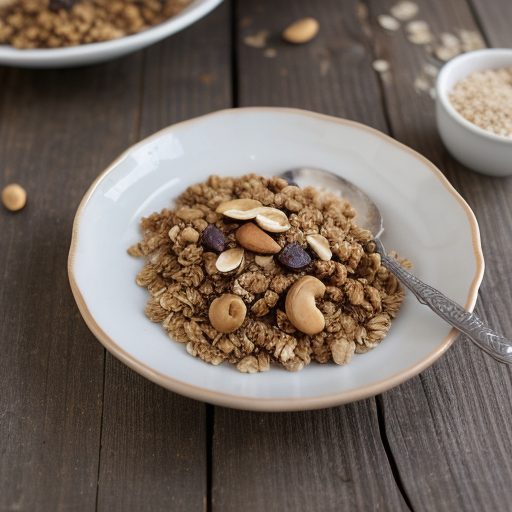 Chunky Date Coconut & Almond Granola recipe image