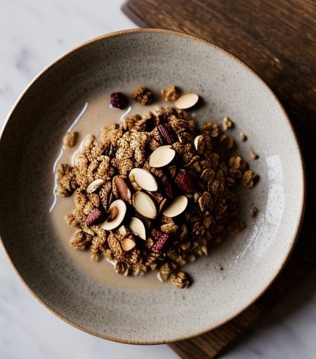Chunky Date, Coconut and Almond Granola recipe image