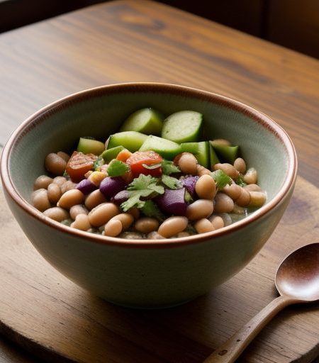 Chunky Gazpacho and Bean Salad - Gh_9407 recipe image
