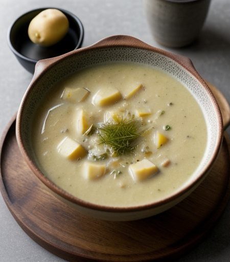 Chunky Leek & Potato Soup recipe image